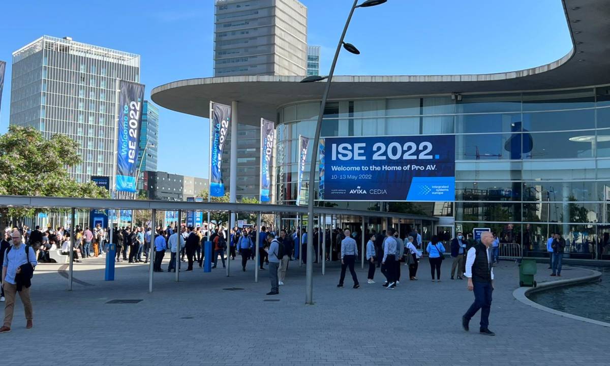 Insights_Header_Entrada ISE en Barcelona, feria para profesionales con las innovaciones AV más esperadas del 2022.