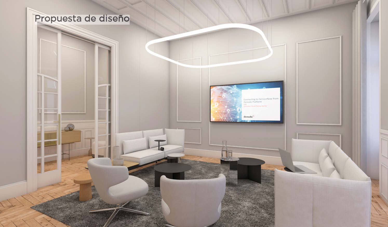 Denodo_Render propuesta de diseño sala de espera
