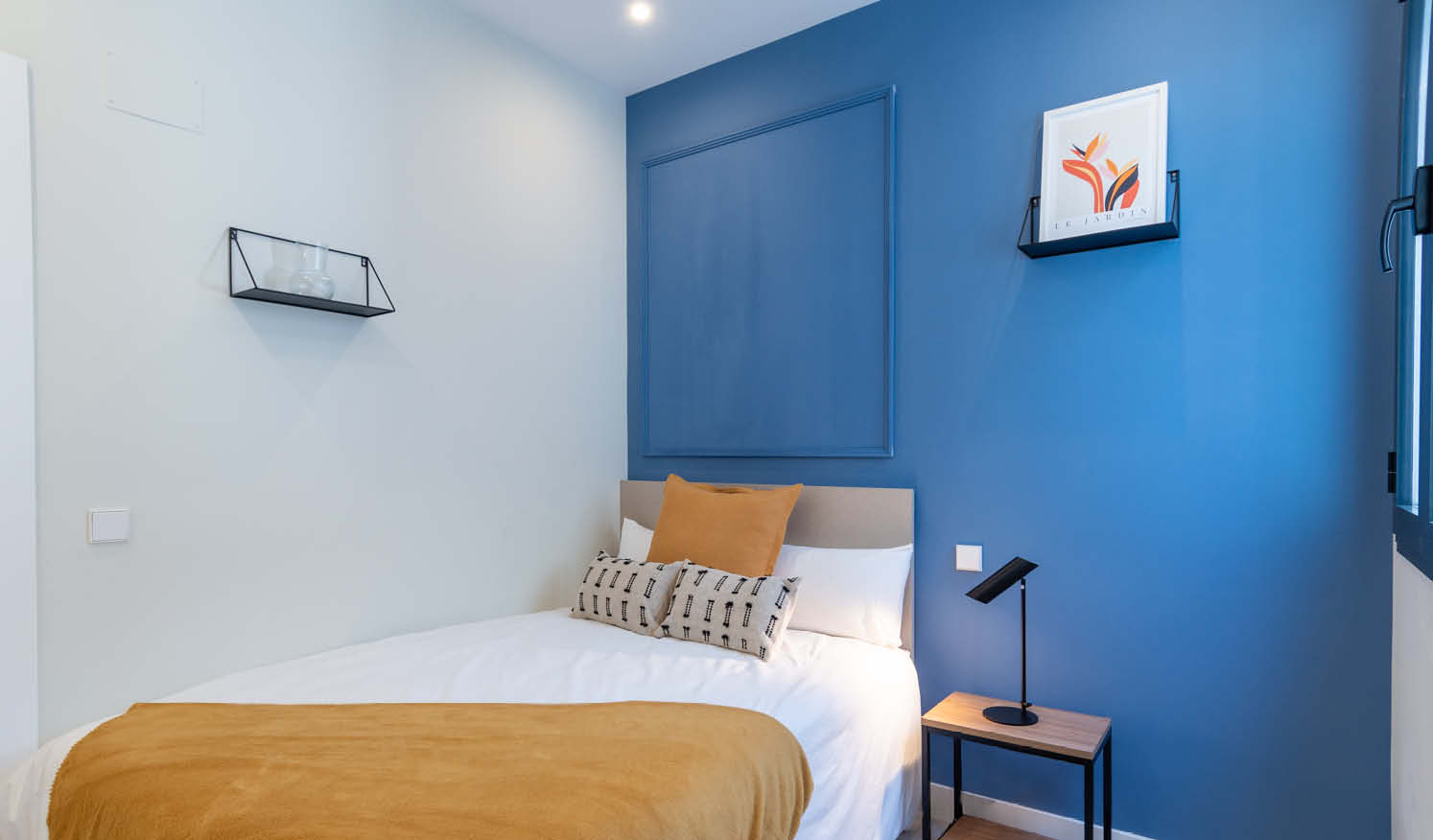 Apartamentos flexibles en Madrid_Dormitorio individual