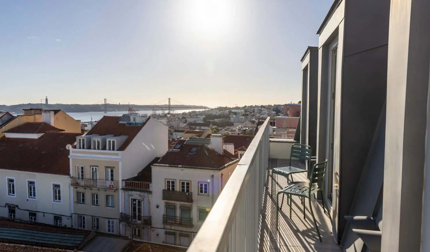 Apartamentos Líbere Lisboa_Terraza exterior en edificio de apartamentos flexibles