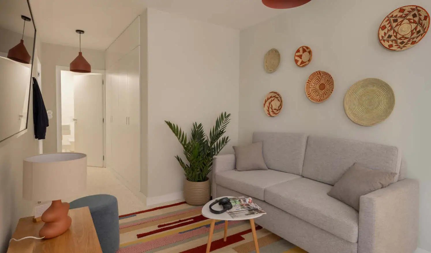 Apartamentos Líbere Lisboa_Salón con mobiliario estándar