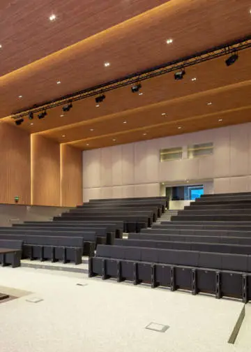 Auditorio con butacas en workplace