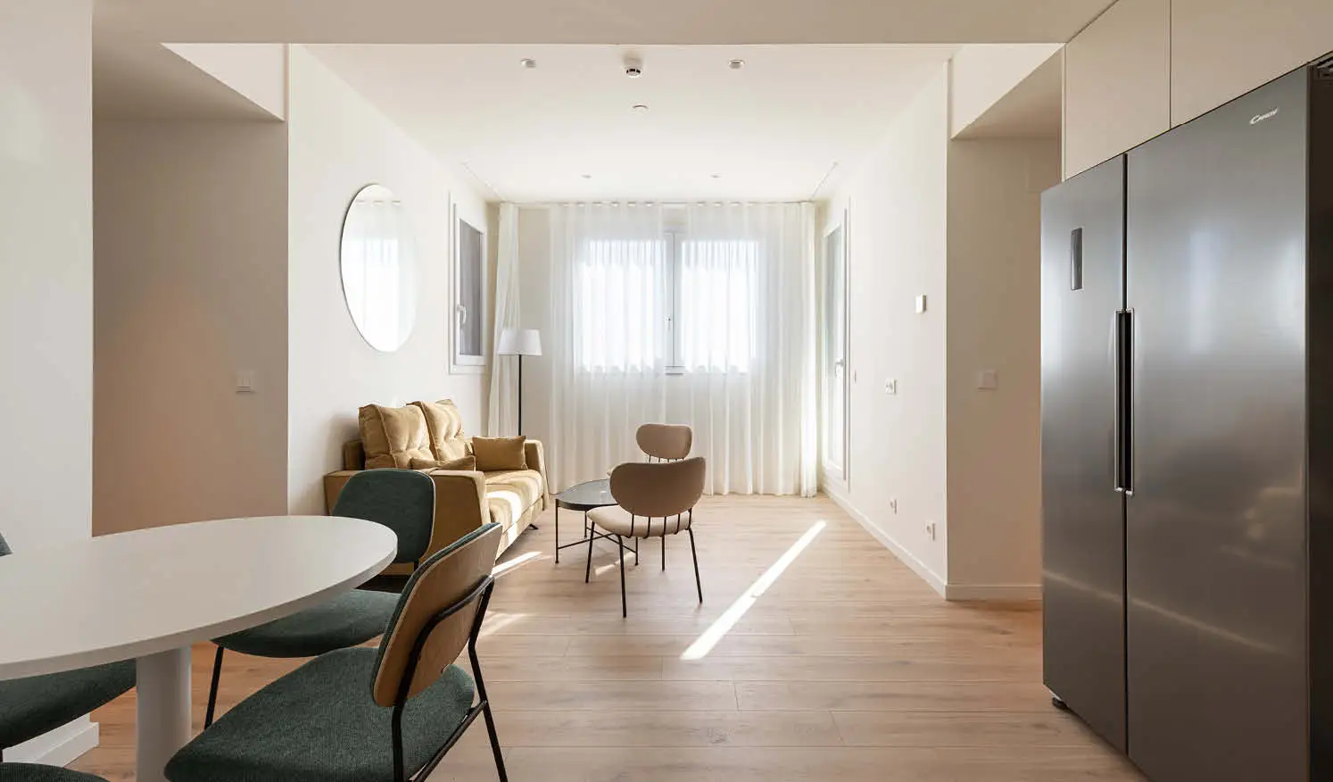 Salón de apartamento compartido en Madrid