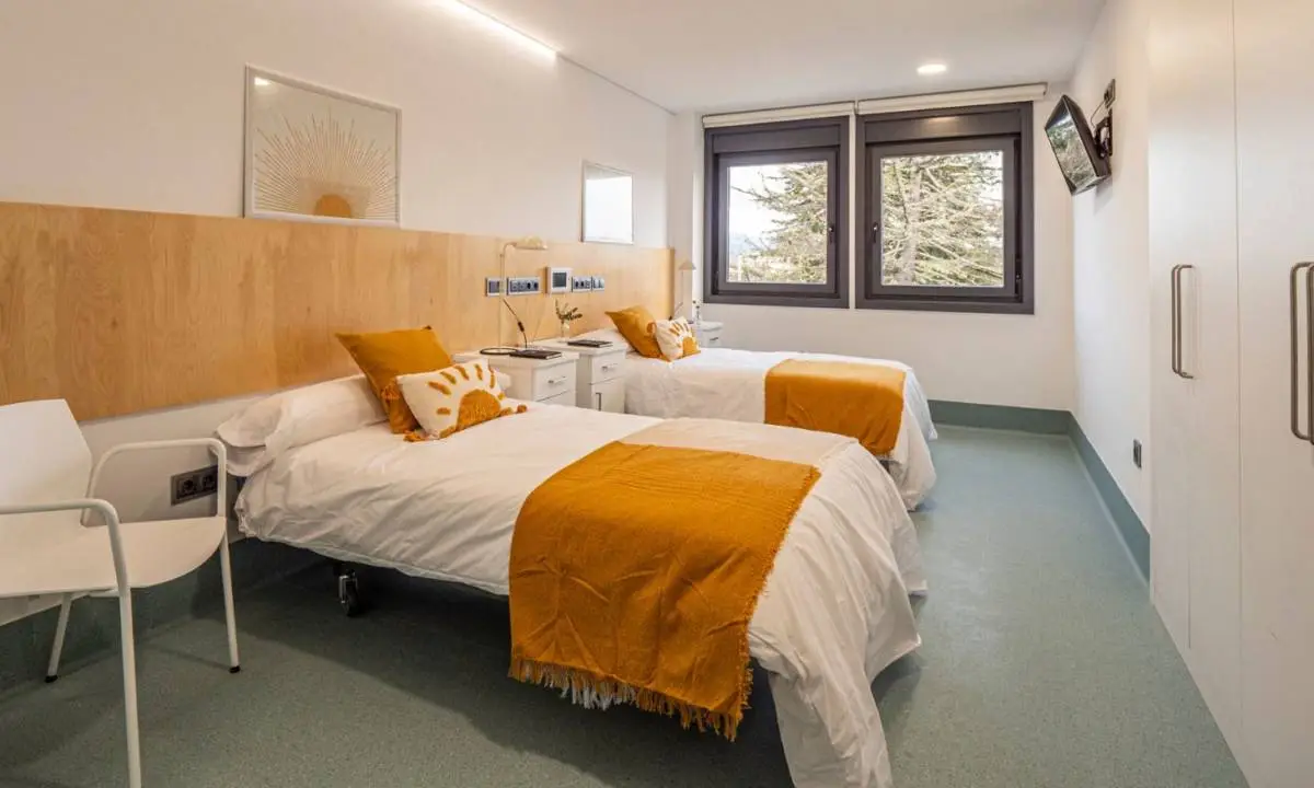 Habitación con carpintería a medida