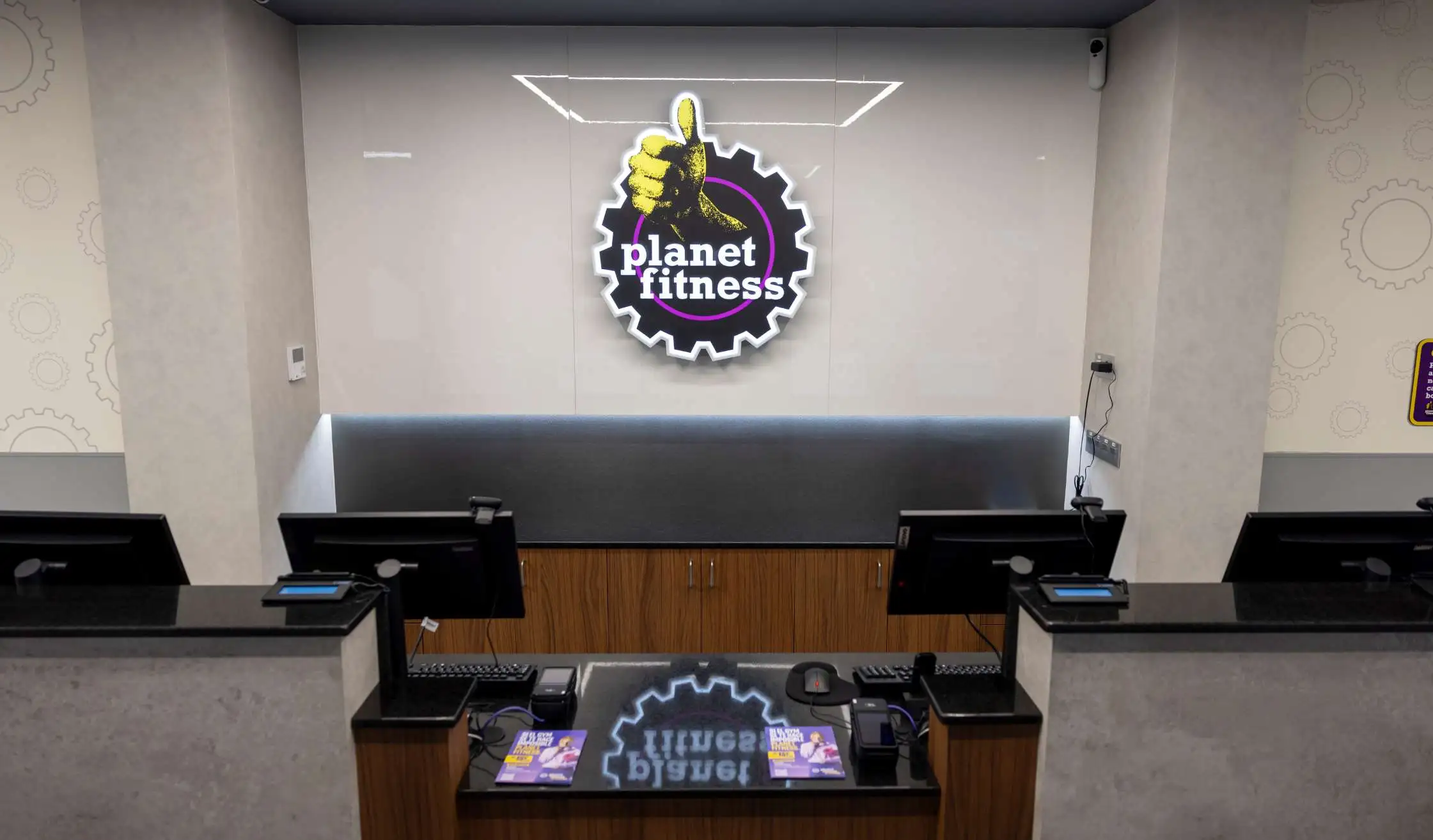 Recepción en gimnasio en Madrid