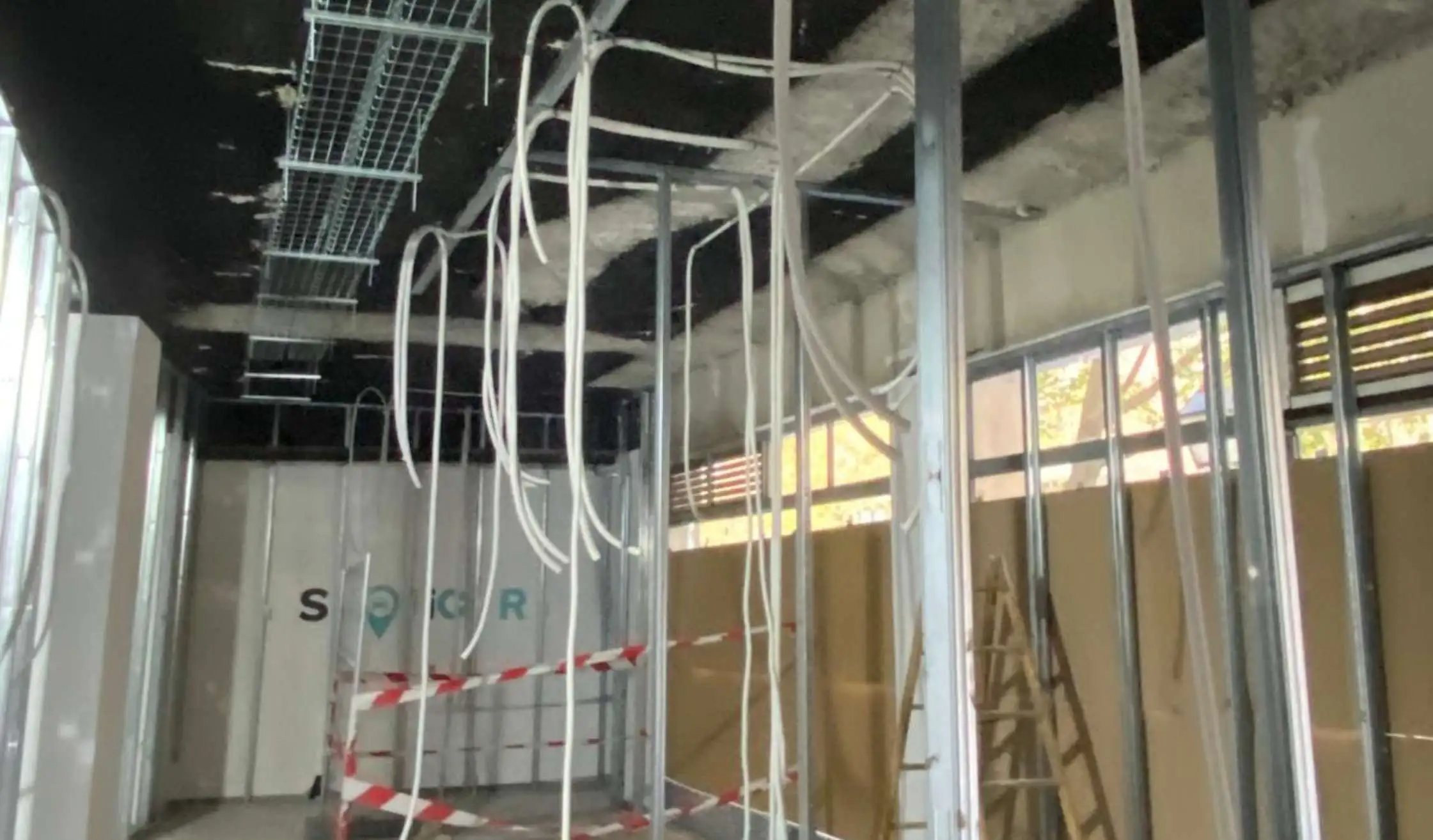 Proceso de construcción de gimnasio en Madrid