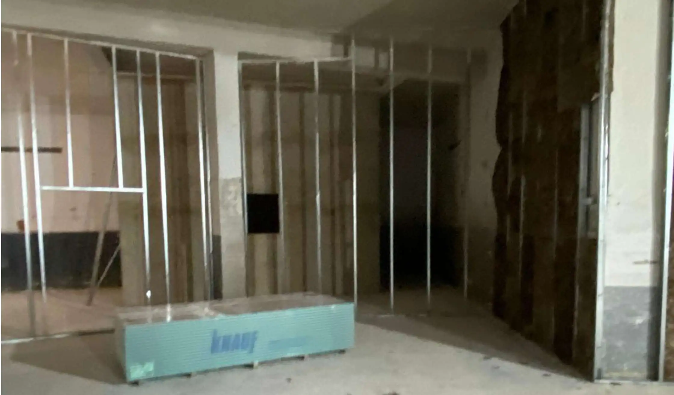 Tabiquería en pladur para gimnasio en Madrid
